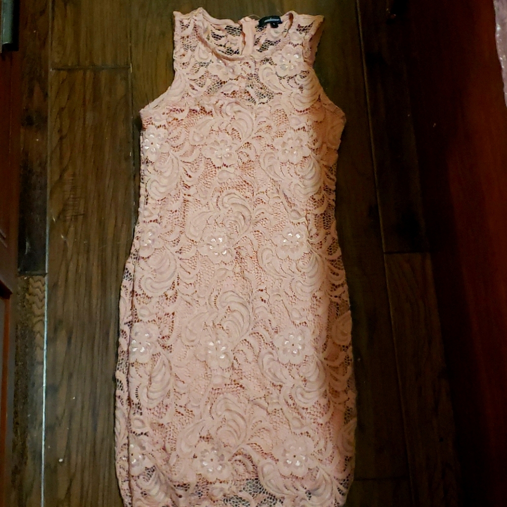 Pink dress